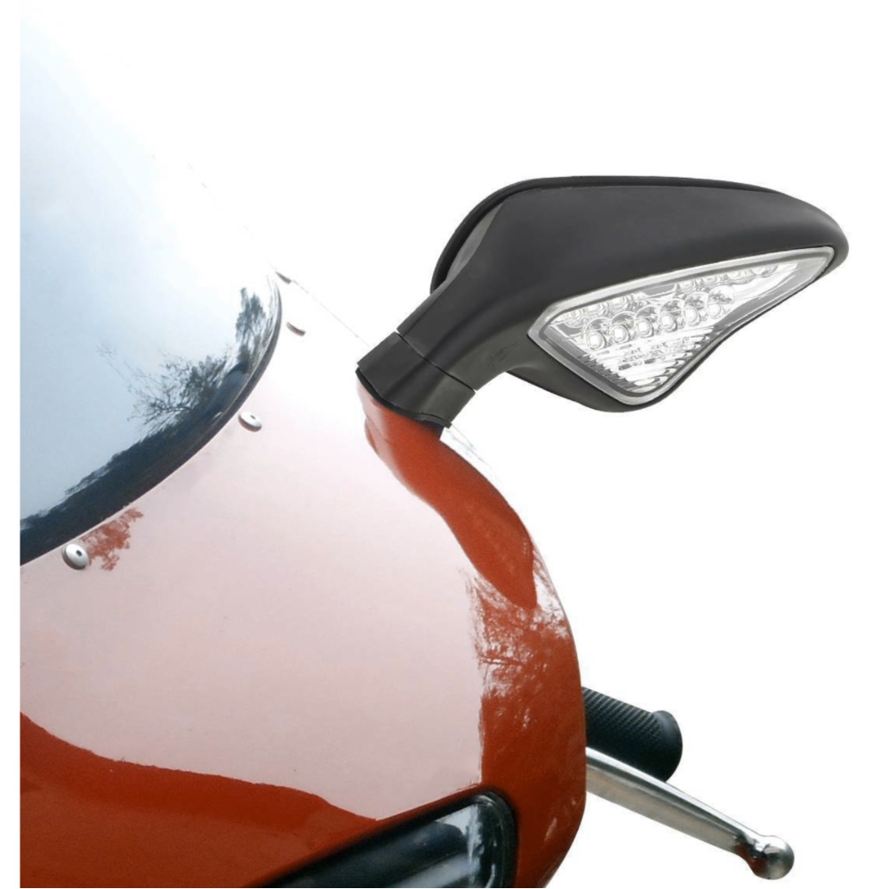 Rearview Mirror Signal Light For Ducati 848 1098 1098S 1098R 1198 1198S 1198R US