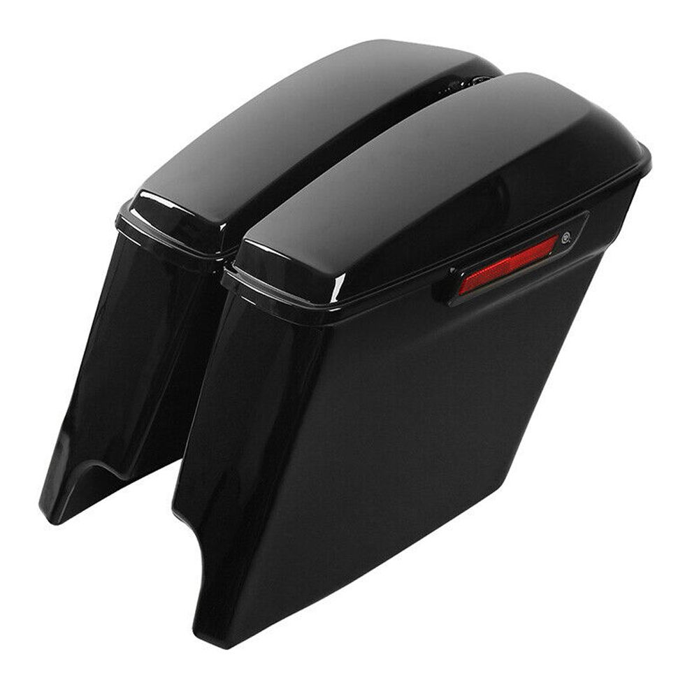 5" Stretched Saddlebags Rear Quarter Road For 2009-2013 Electra Glide Flhx