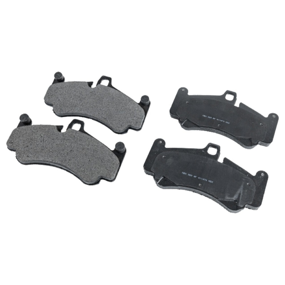 Front And Rear NAO Brake Pad Set For Porsche 911 Boxster Carrera GT Cayman
