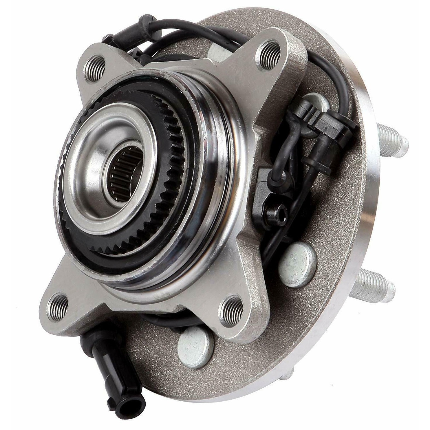 Pair 4WD Front Wheel Hub Bearings F150 Expedition Lincoln Mark LT 6-Lug