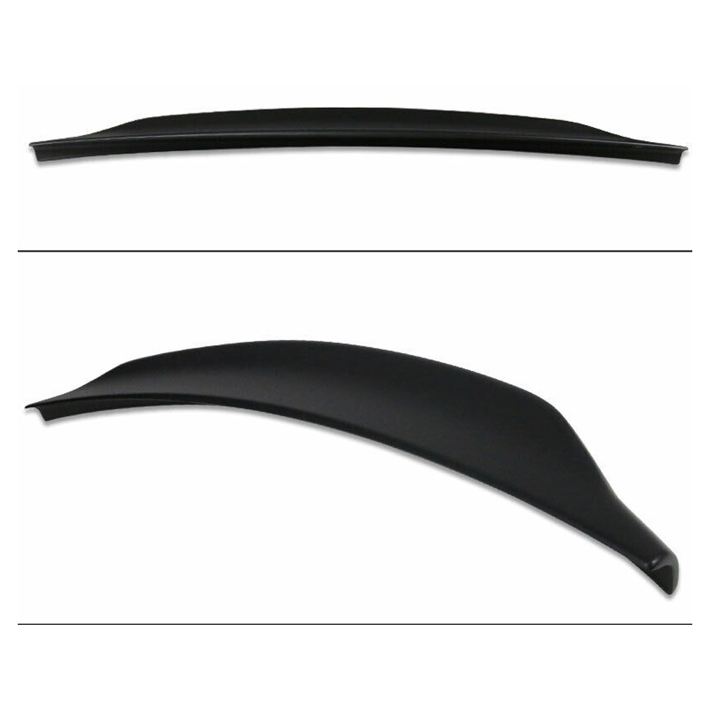 For 2008-2017 Lancer EVO X JDM Duckbill Rear Trunk Spoiler Wing Matte Black ABS