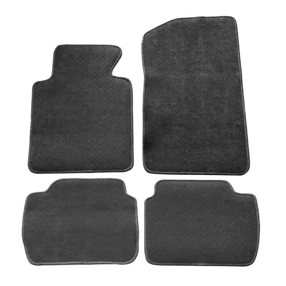 For 1999 318is Coupe E46 3-Series Floor Mats Carpet Front & Rear Gray 4PC-Nylon