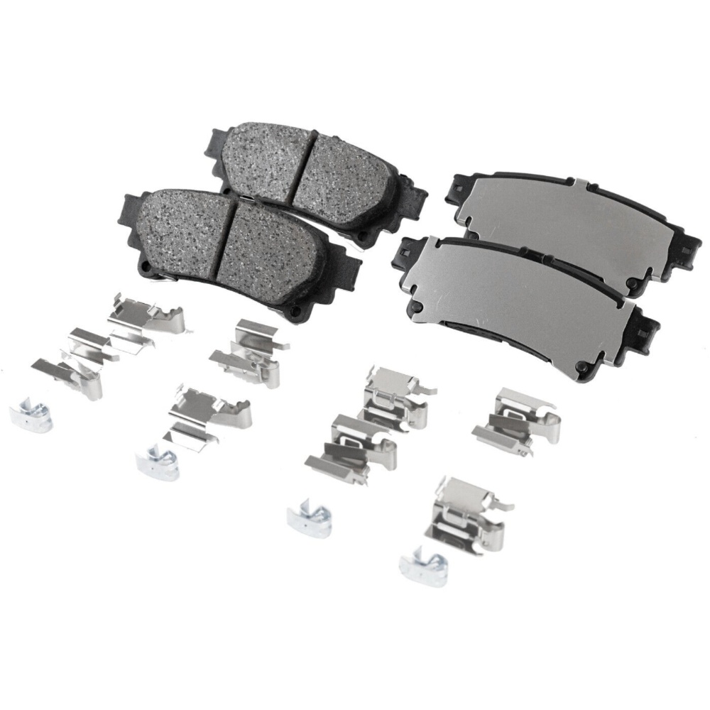 Brake Pad Set For 2011-2020 Toyota Sienna Rear 2-Wheel Set FWD