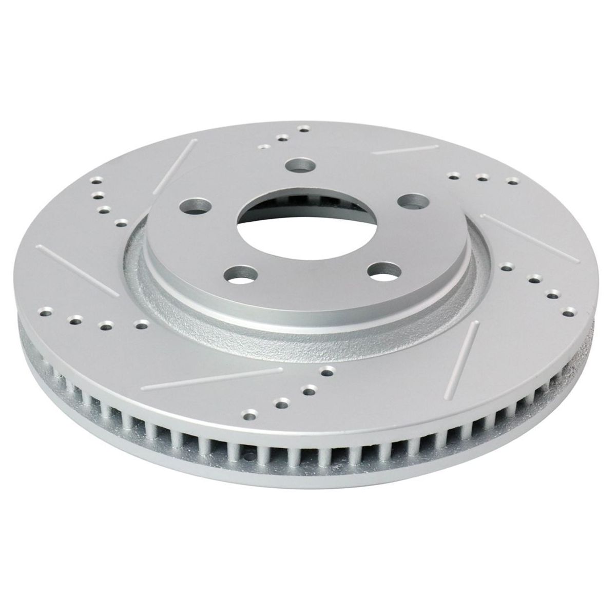 For 2005 Relay 2 Brake Rotor Drilled & Slotted Coated & Ceramic Pad Front Set