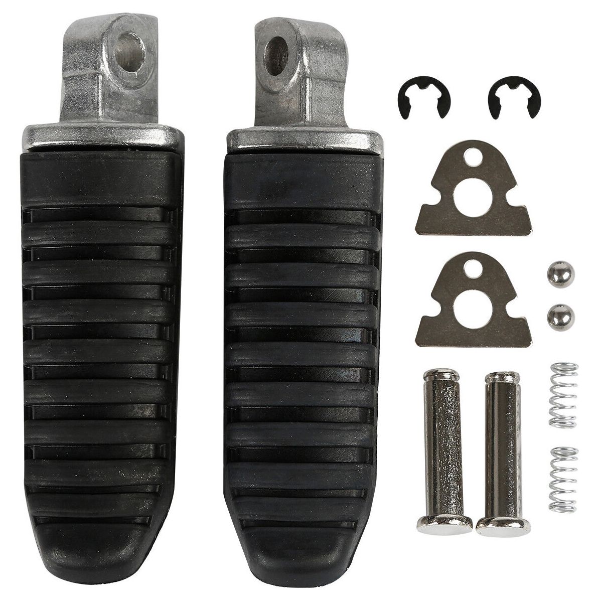 Rear Passenger Footrests Foot Pegs For 08-12 Hayabusa Gsx650 Gsx1250 Gsx1300R