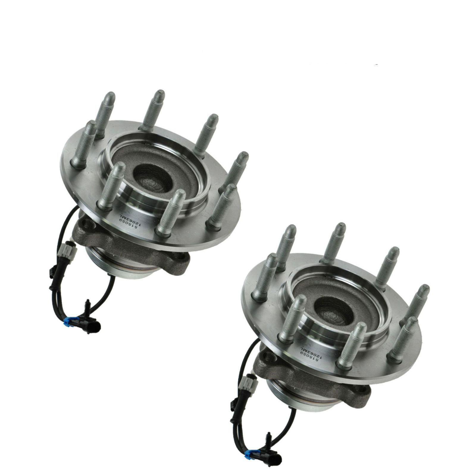 2 Front Wheel Bearing & Hub For Chevrolet GMC 2WD