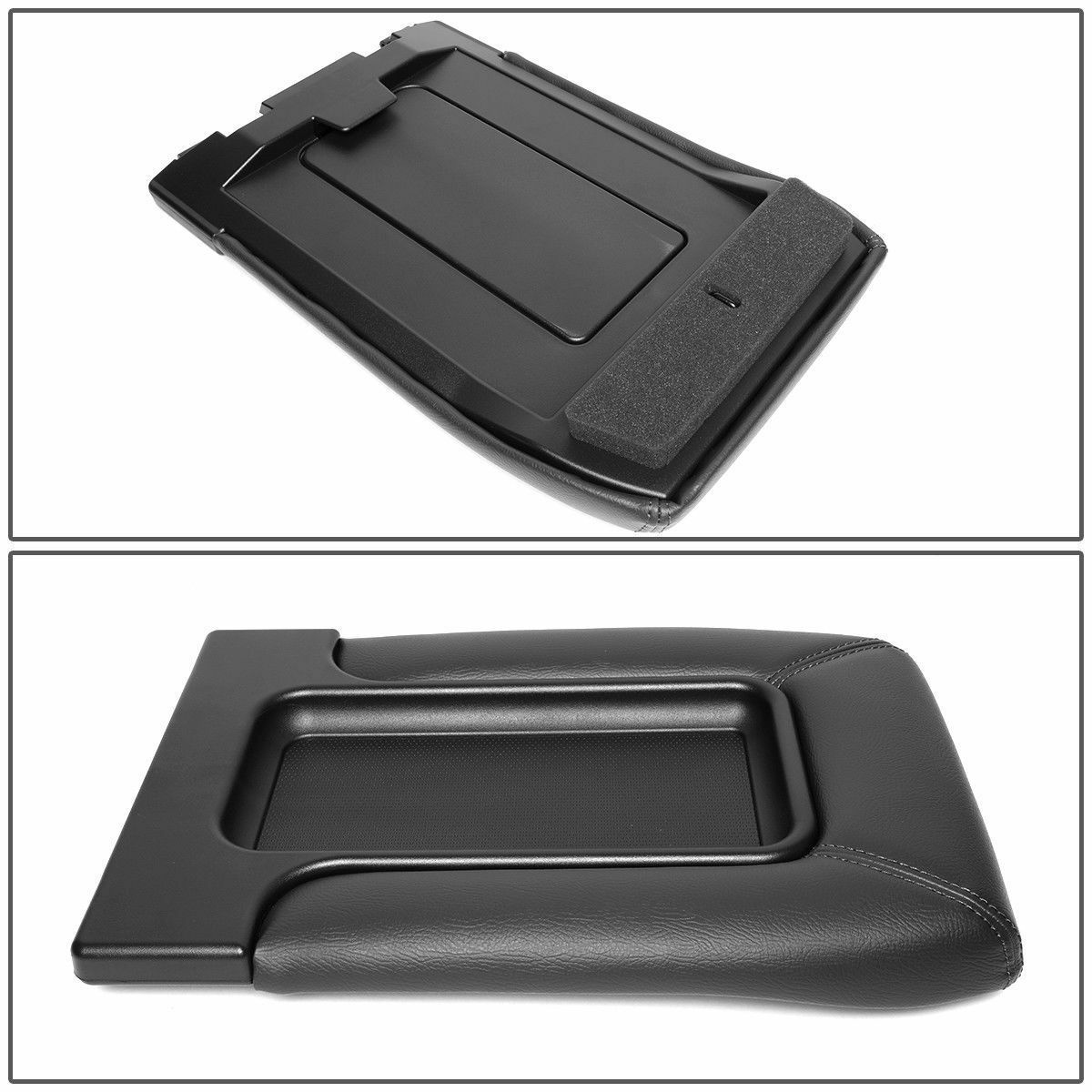 Center Console For Cadillac Chevrolet GMC Lid Armrest Latch