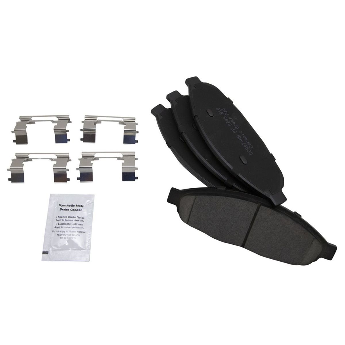 Ceramic Disc Brake Pads Front & Rear Kit For 04-07 Chrysler Pacifica Base SUV