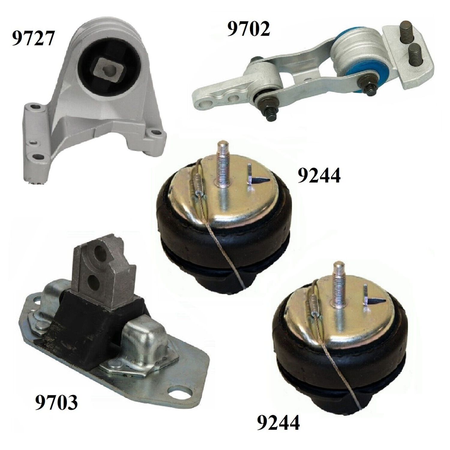 5pcS Motor Mount For 2006 Volvo XC90 V8 Ocean Race Sport Utility 2.5L