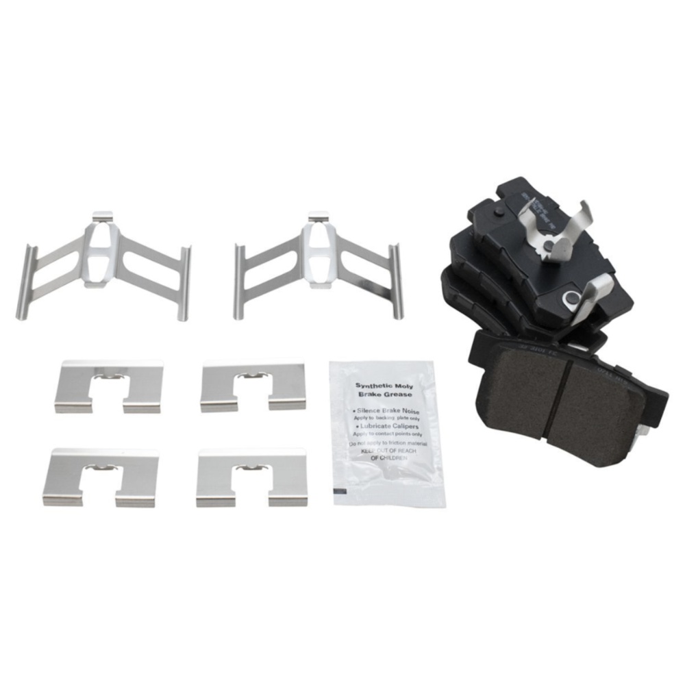 Front & Rear Posi Semi-Metallic Brake Pad Set Kit For Honda 05-15 CR-V