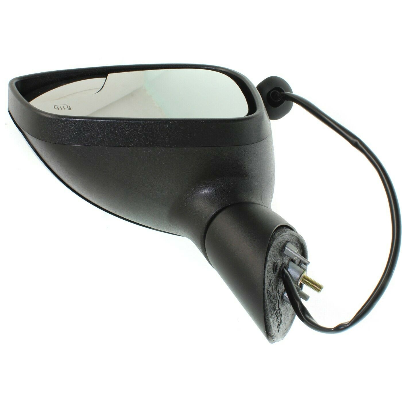 Power Mirror For 2011-13 Fiesta Left Side Manual Fold Heated Paintable