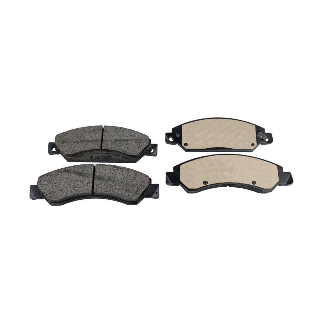Front Ceramic Brake Pad Set For Avalanche Suburban Tahoe Yukon W/ Rear Drum