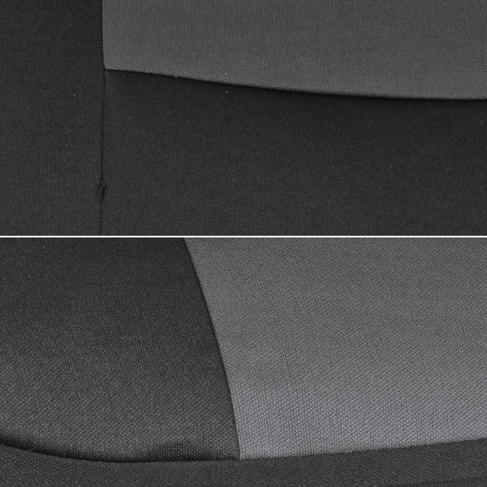 Car Seat Covers For 11-14 200 Limited Convertible 2 Tone & Black W/Split Bench