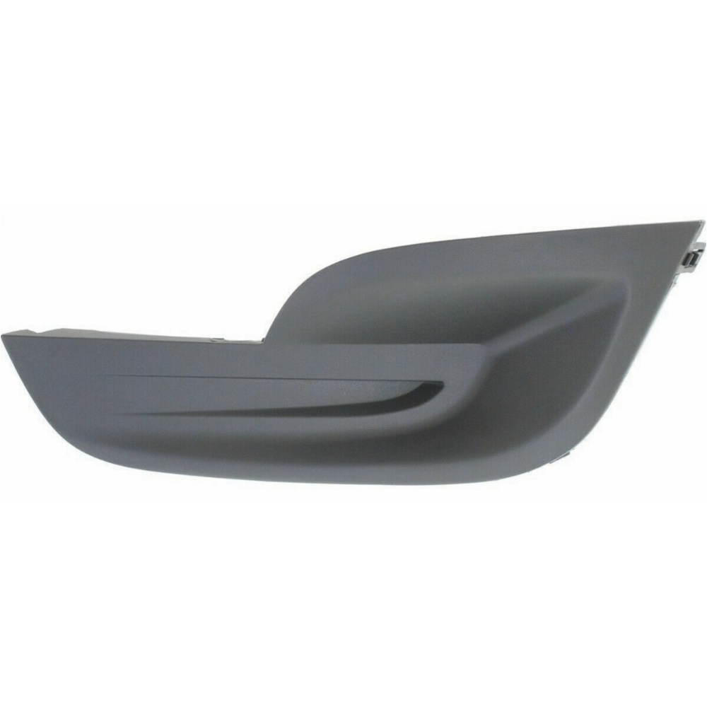 Front Left Side Signal + Fog Lamp Cover Textured For 2013-15 Nissan Altima Sedan