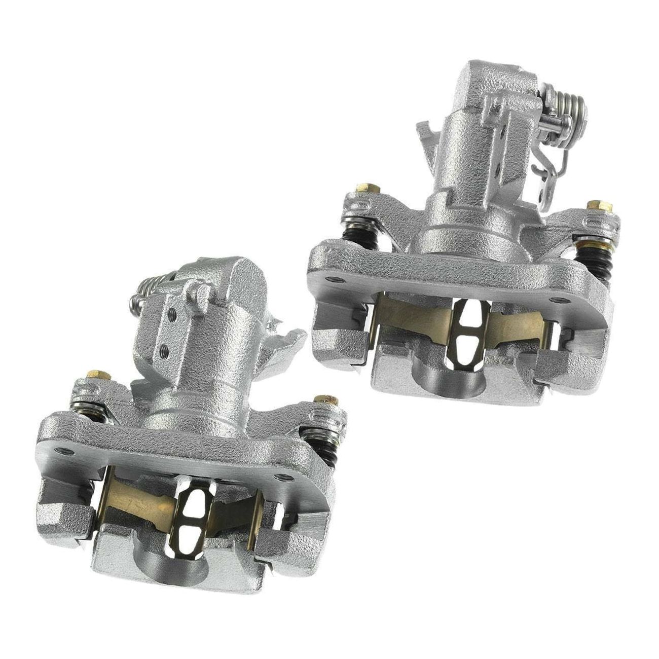 2x Rear Left & Right Brake Calipers For Acura Integra Honda Civic Civic Del Sol