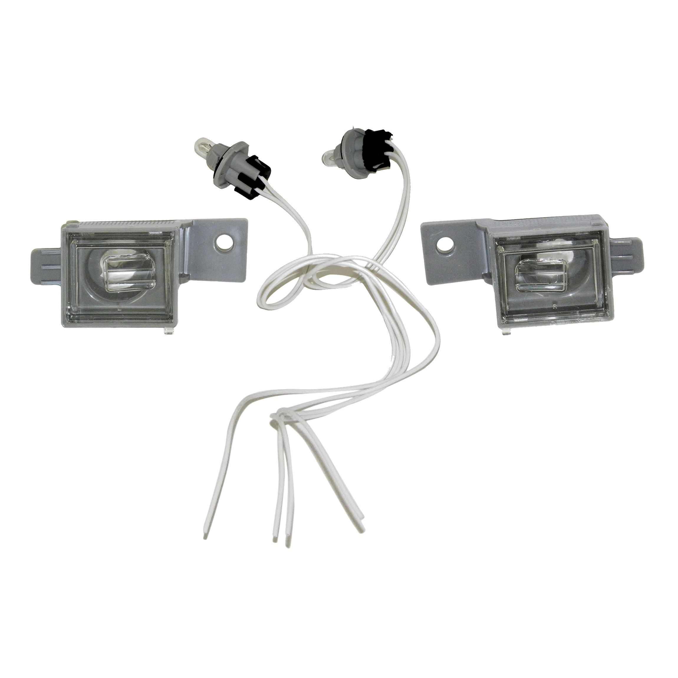For 2015 Colorado LTZ Rear License Light Lnes Harness Bulb Socket Left & Right