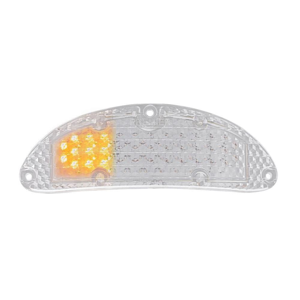 Clear For 1955 Chevrolet Two-Ten Series Del Ray Coupe Led Parking Light Set
