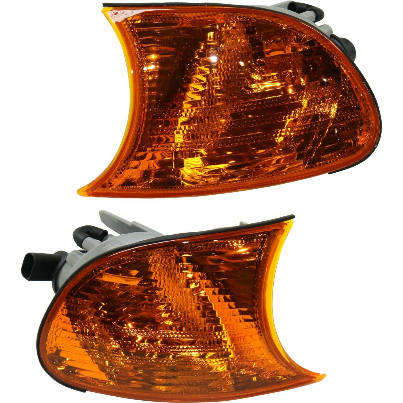2 Sets Of - Corner Light Amber Lens Left And Right For 323Ci 325Ci 328Ci 330Ci