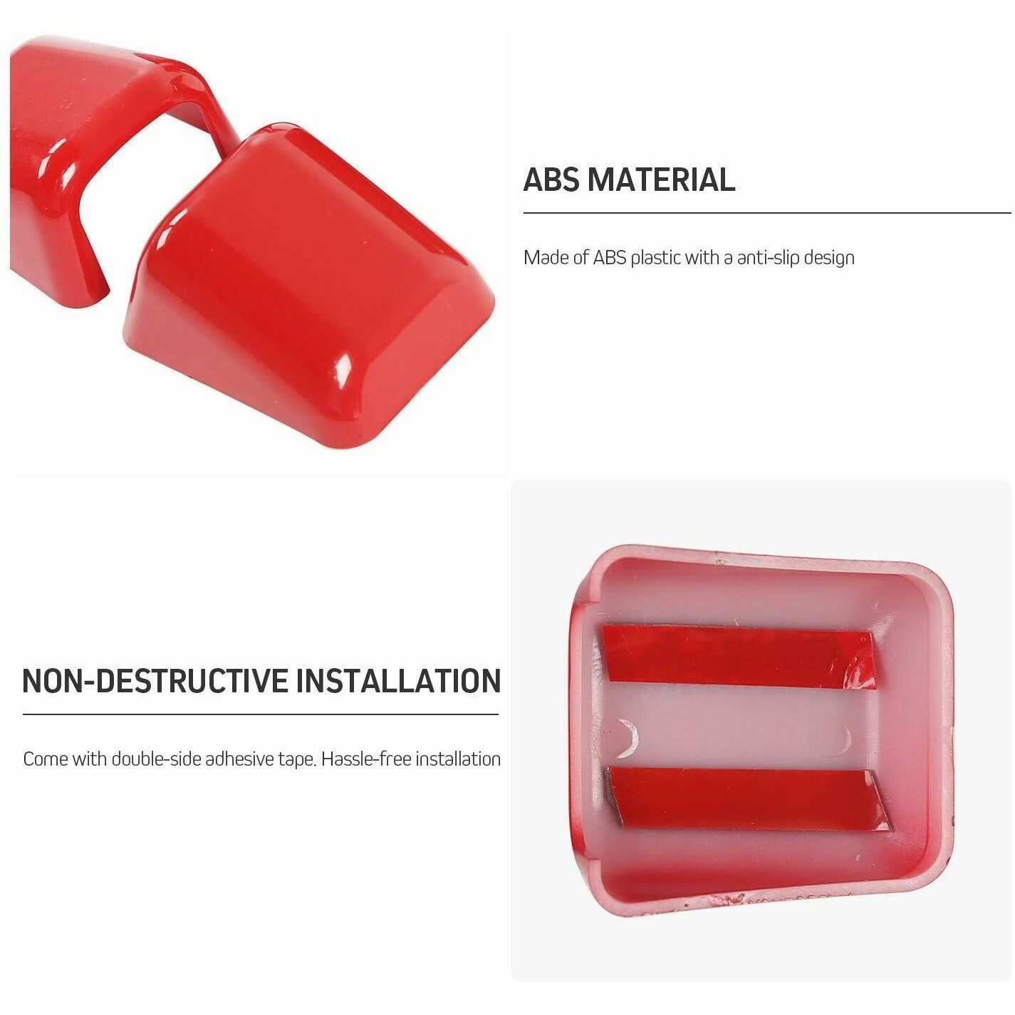 4 Sets Of - Interior Roof Top Grab Handle Decoration Cover Trim
