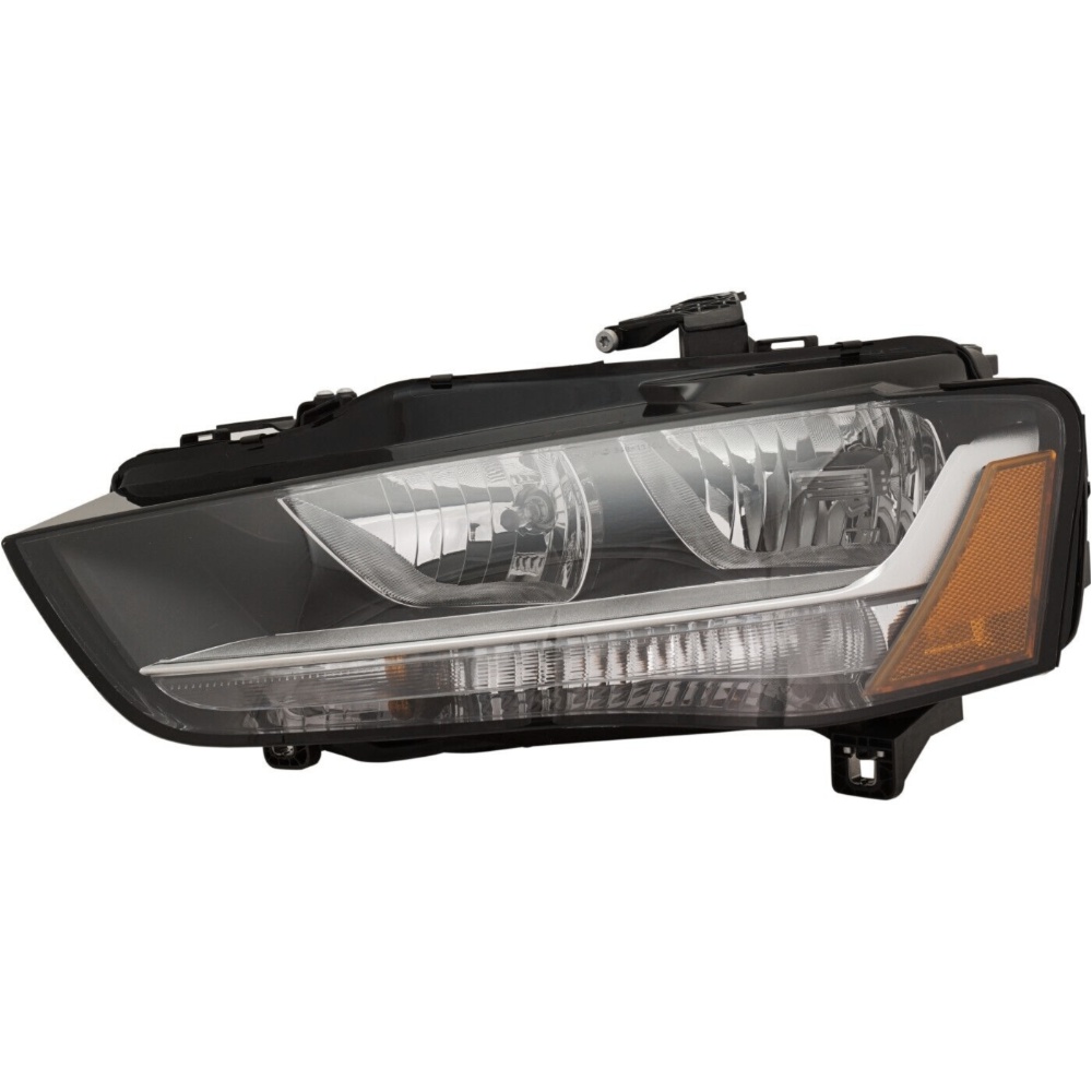 Headlight Set For 2013-2016 A4 Quattro S4 Allroad Left And Right With Bulb 2Pc