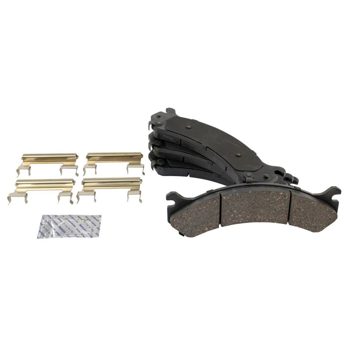 Rear Ceramic Brake Pad Performance Rotor & Caliper Kit For GM Dually