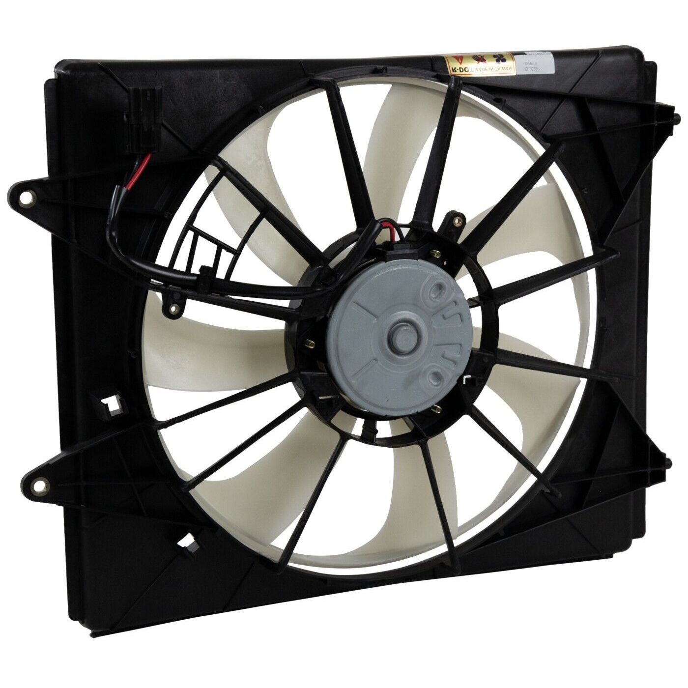 Radiator Cooling Fan Set For Honda 11-17 Odyssey EX-L With AC Condenser Fan
