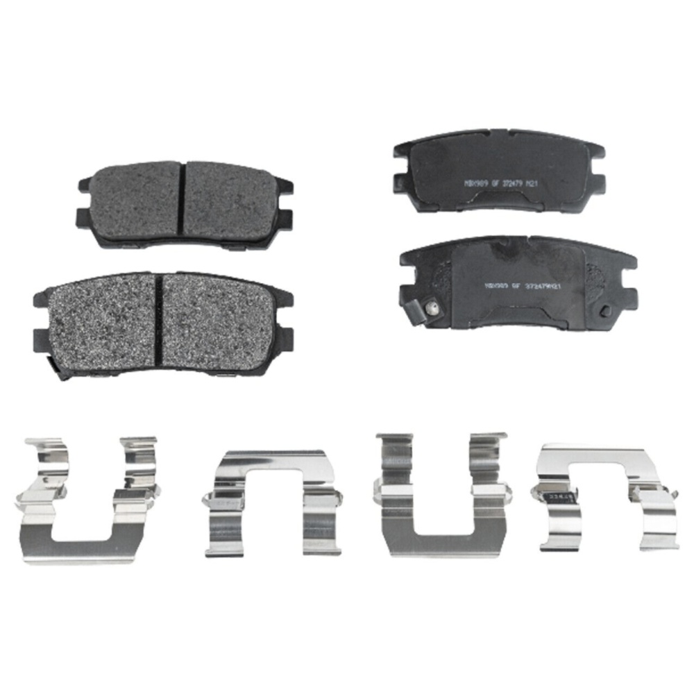 Rear Semi-Metallic Brake Pad Set For 95-96 Talon Hatchback 92-00 Montero