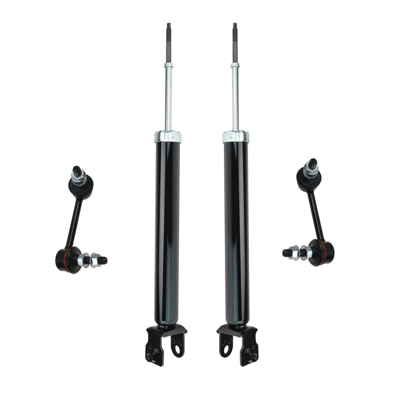 For Nissan 2007-2013 Altima Rear Suspension Shock Absorber Sway Bar End 4pc Kit