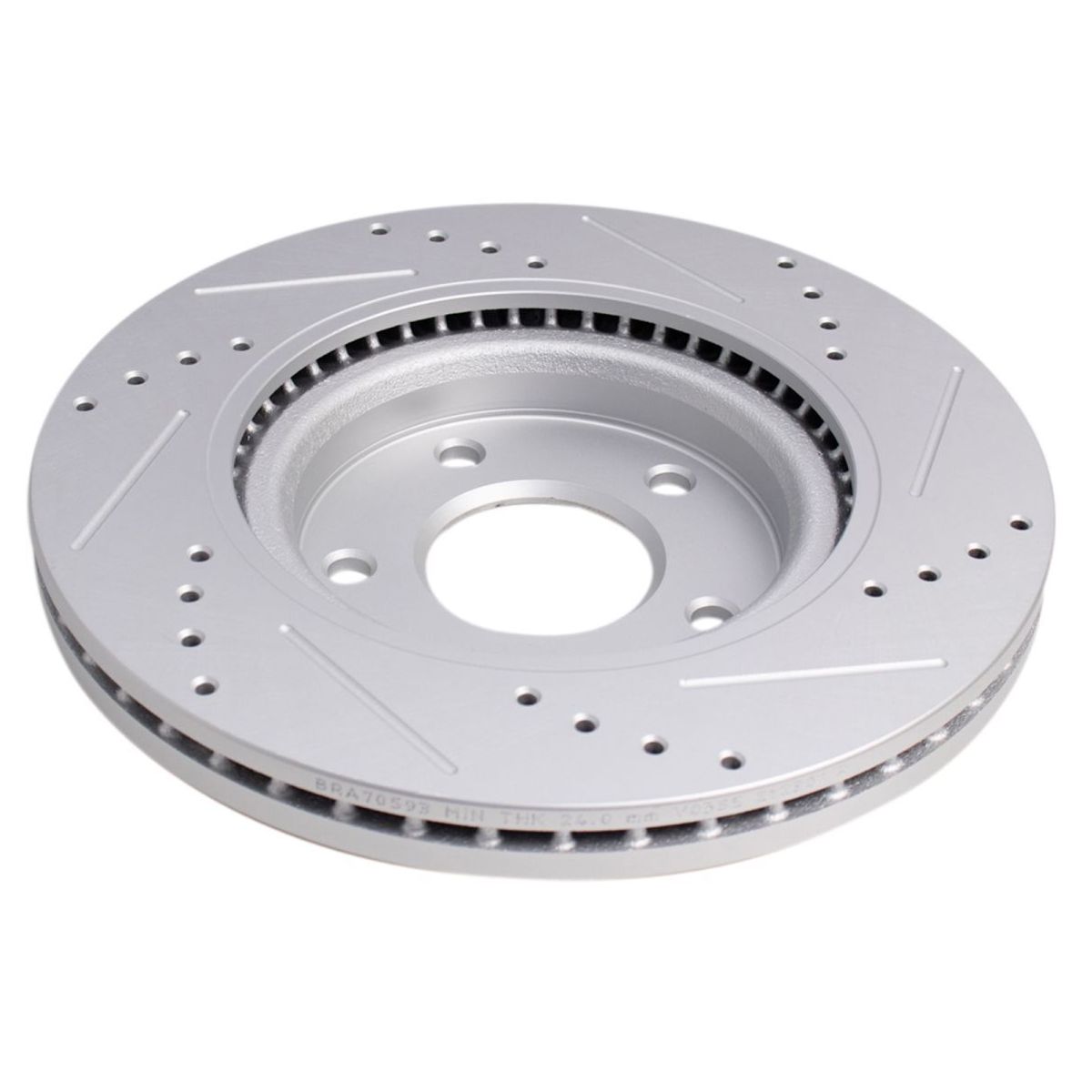 Front Ceramic Brake Pad For 17-19 Nissan Sentra Nismo Sedan Rotor & Caliper Kit