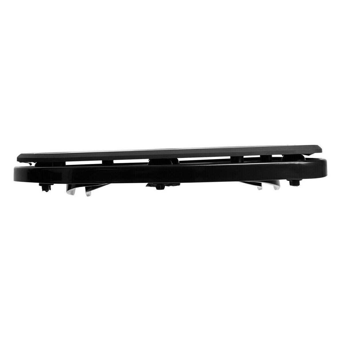 For 05-07 Harley-Davidson Softail Springer Black Driver Footboard Floorboard