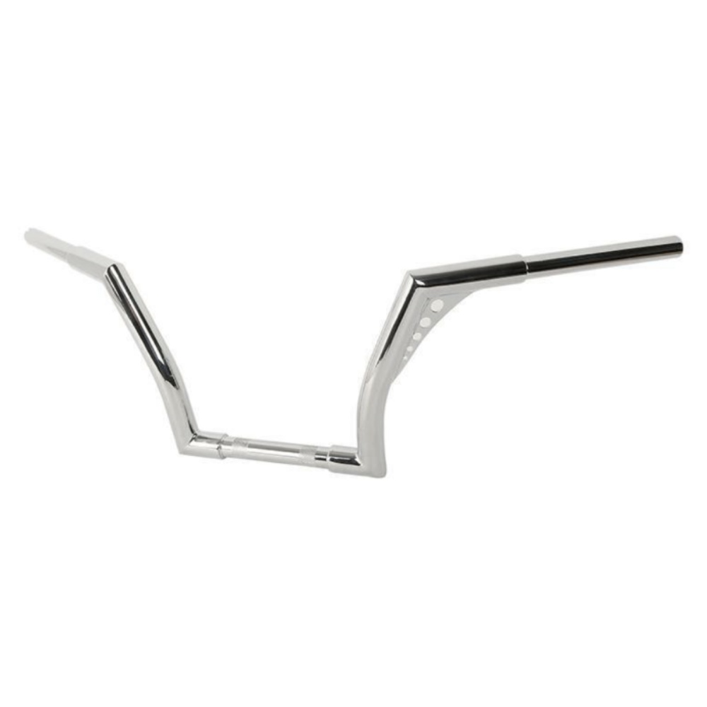 Chrome 1 1/4" 10" Ape Hanger Handlebar For 1965-2022 Harley-Davidson XL 1200 48