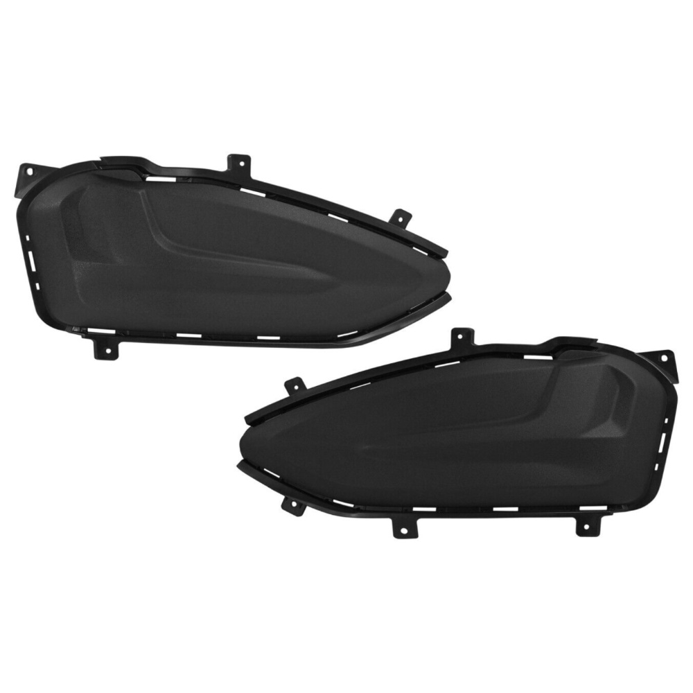 Set Of 2 Fog Light Covers Front Driver & Passenger Side Left Right For Ford Pair