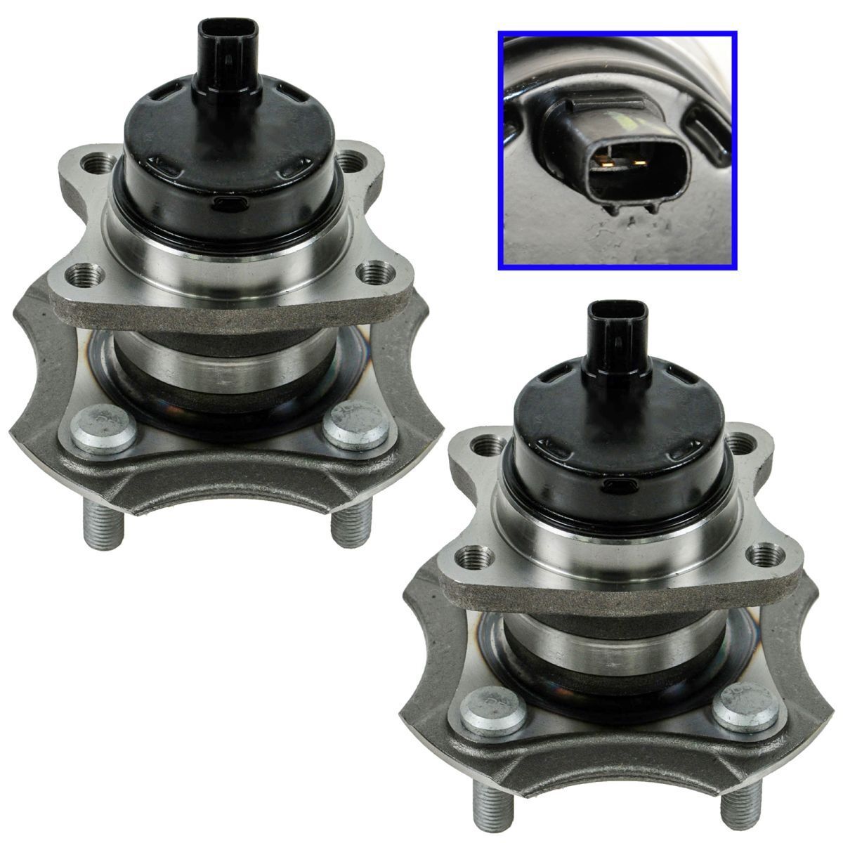 2 Rear Wheel Hub Bearing Assembly For 2004-2006 XA 2004-2006 XB 2000-2005 Echo