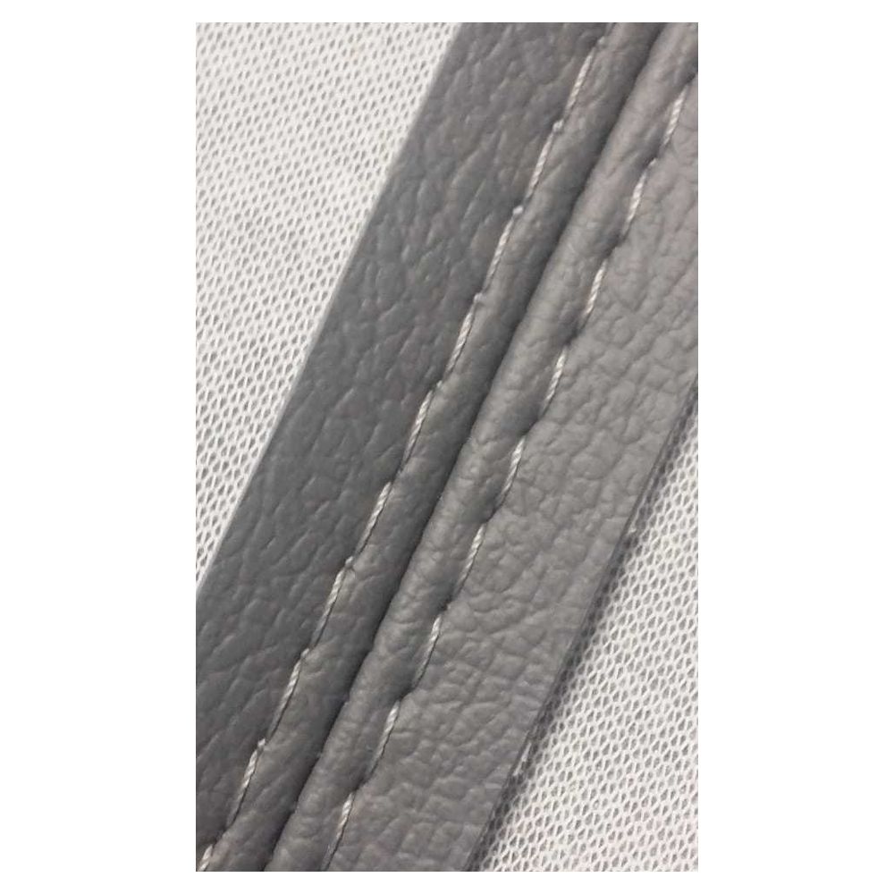 Center Console Armrest Leather Synthetic Cover For BMW E46 99-04 Gray