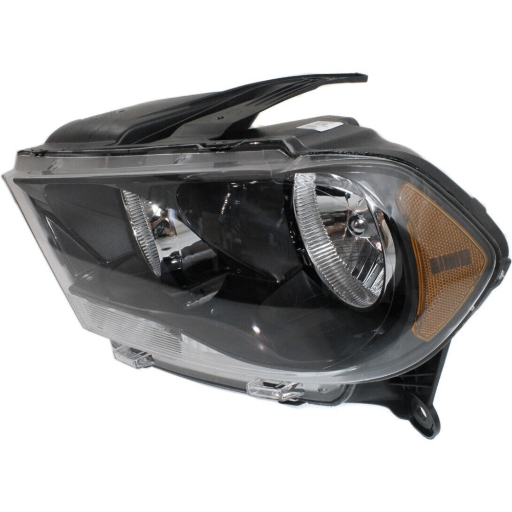 Halogen Headlight Black Interior Left Side Left For 2011-2013 Durango