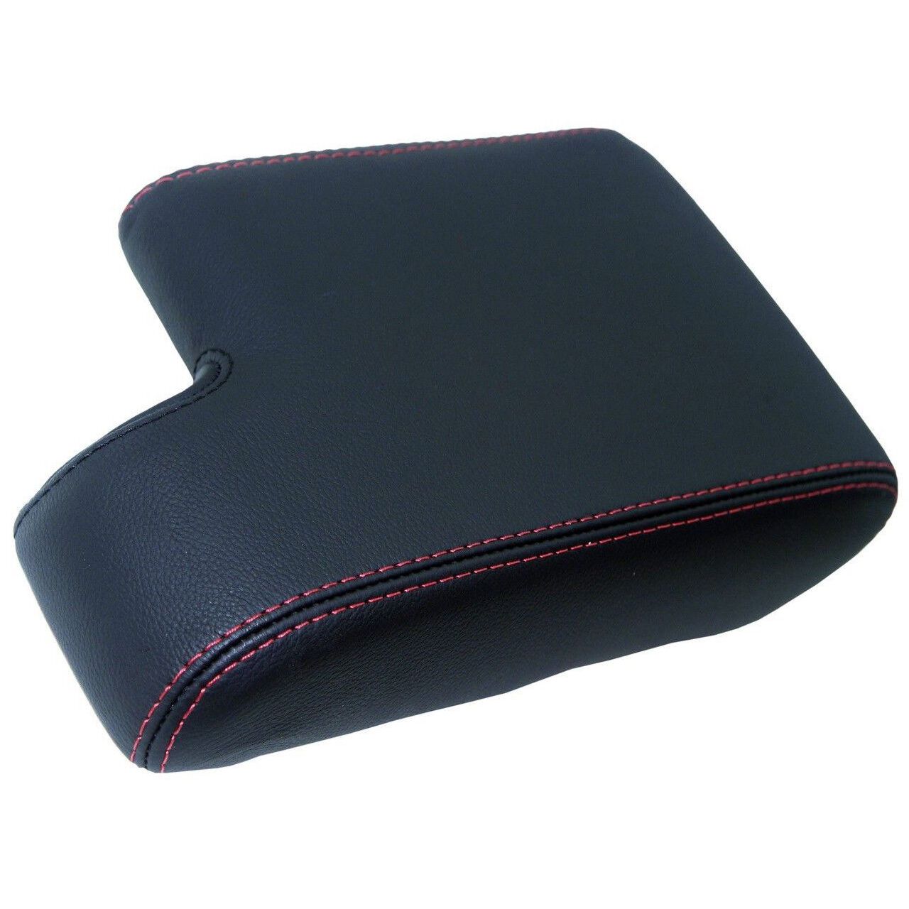 Center Console Armrest Leather Synthetic Cover For BMW E36 92-99 Red Stitch