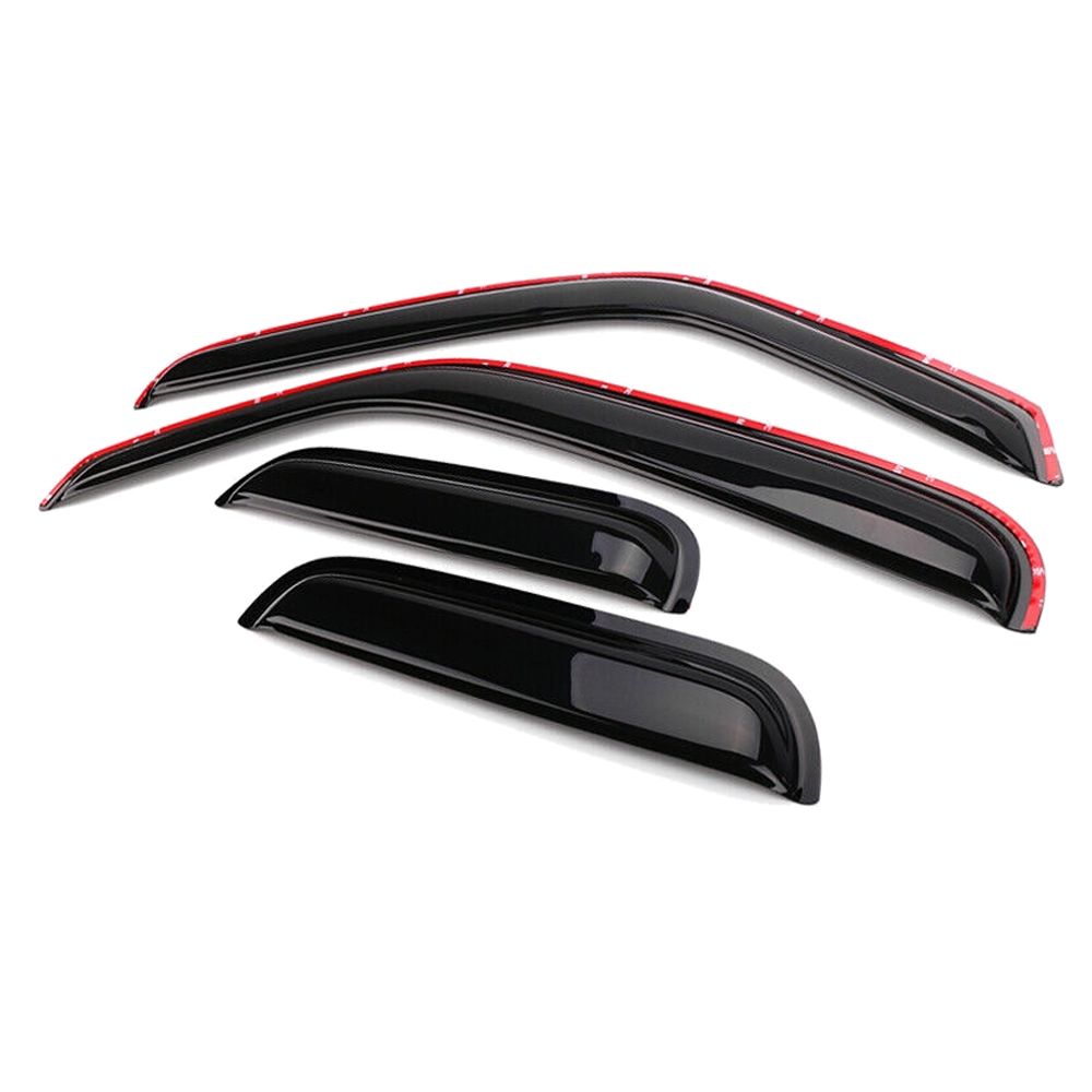 Fits 99-11 99-00 Mazda B2500 In Channel 4PCS Window Visors Sun Shade