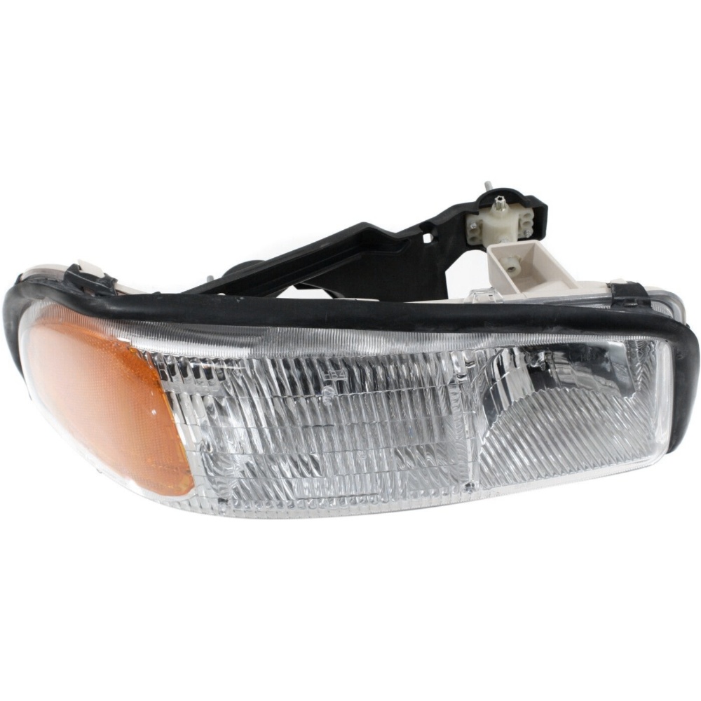 Headlight Kit For 99-2002 GMC Sierra 1500 Sierra 2500 Right 3Pc