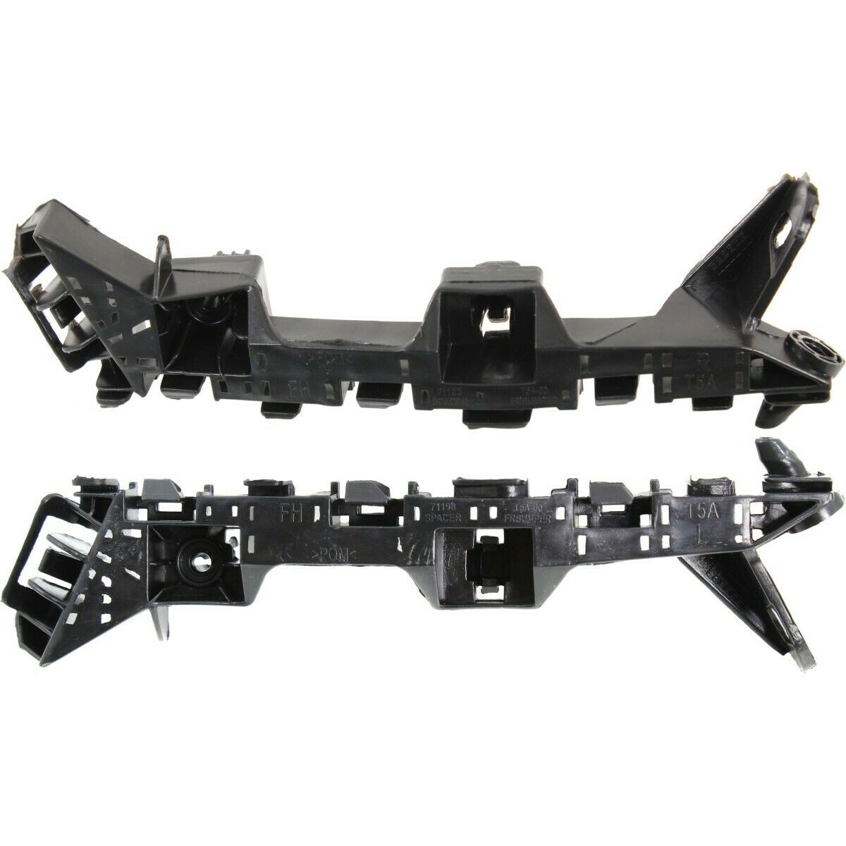 8 PCS - For Honda 15-17 Fit Bumper Face Bar Brackets Set Front Left-and-Right
