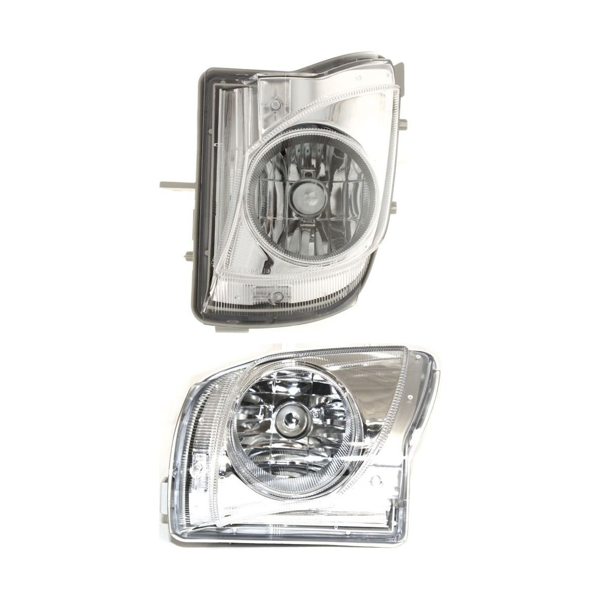 2pcs LH&RH Clear Lens Fog Light For Lexus 06-10 IS250 06-10 IS350 Plastic Lens