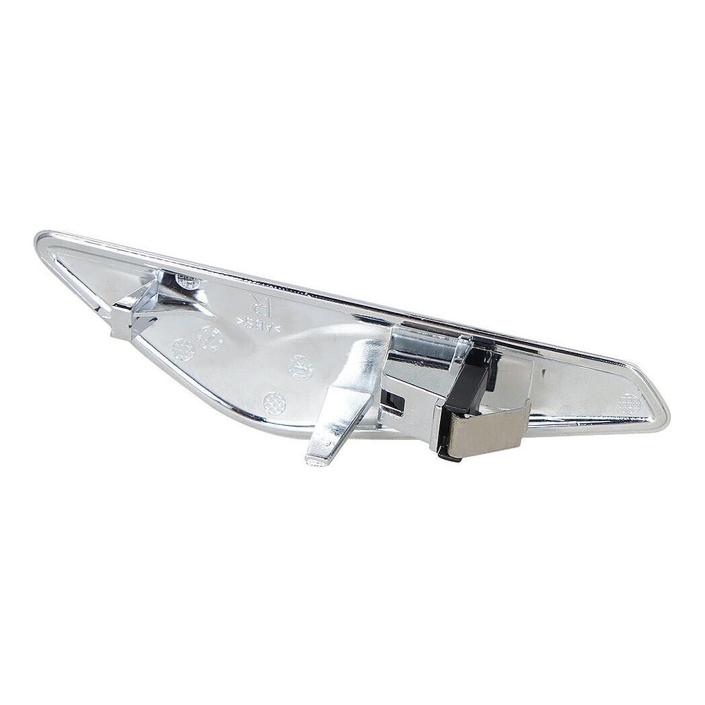 Right+Left Side Front Fender Chrome Finisher For BMW 2015-2017 X3 2015-2017 X4