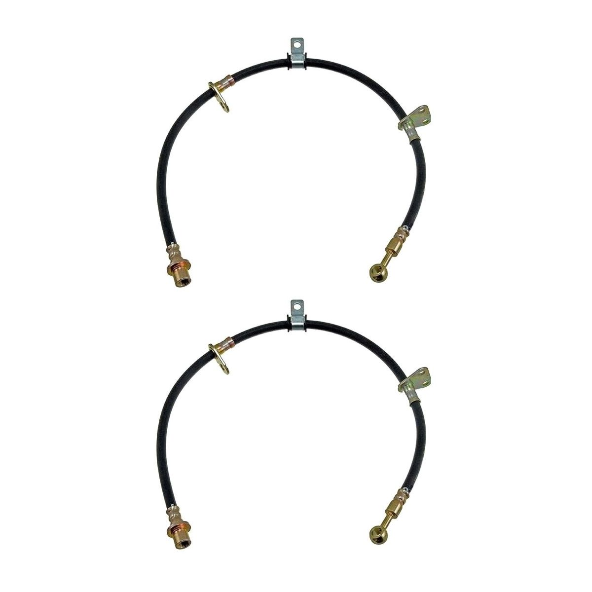 2 Sets Of - For 95-98 Odyssey Mini Passenger Van Brake Line Front Driver Left Side