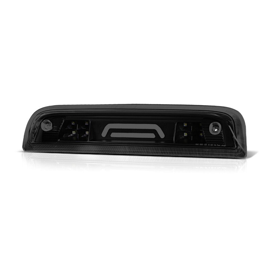 Fits 2014-2020 Silverado/Sierra Black/Smoke{LED BAR}Third 3rd Brake+ Light