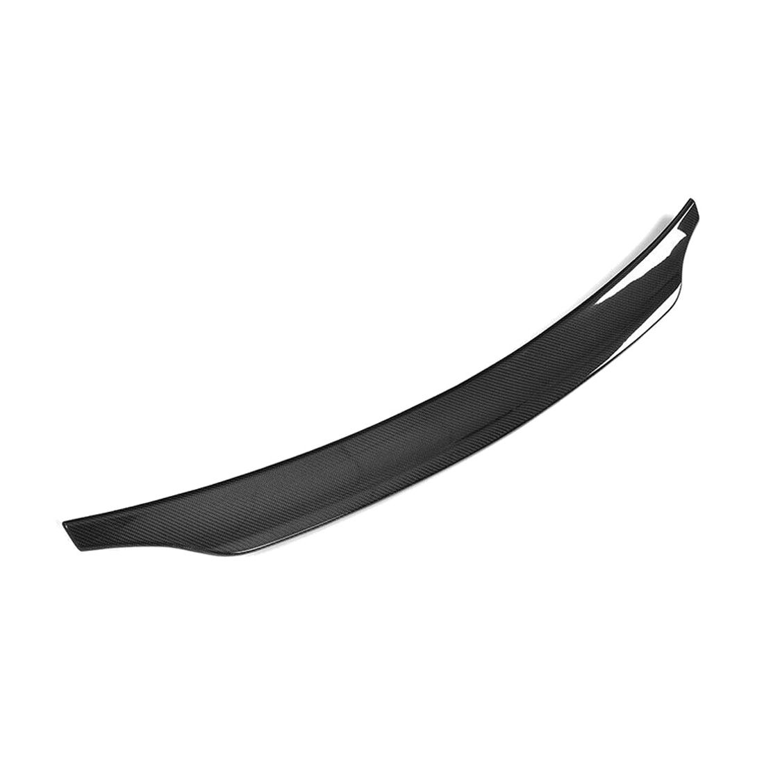 For 08-16 S5 For 08-16 S5 B8 Style Trunk Spoiler Wing - Matte Carbon Fiber