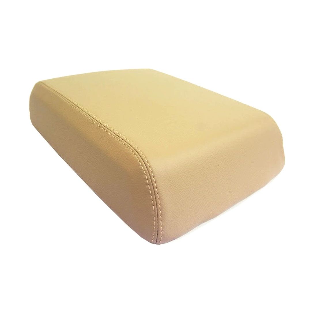 Center Console Armrest Leather Synthetic Cover For 99-09 F-250 99-01 Lobo Beige