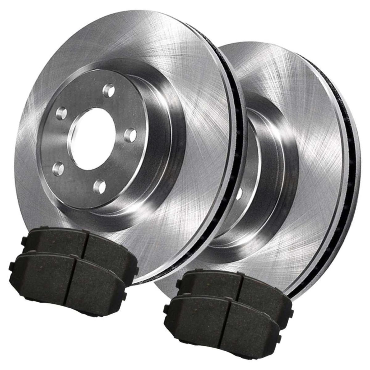 For 2007-2013 2014 Ford Edge 2007-2015 Lincoln MKX Front Rotors And Ceramic Pads