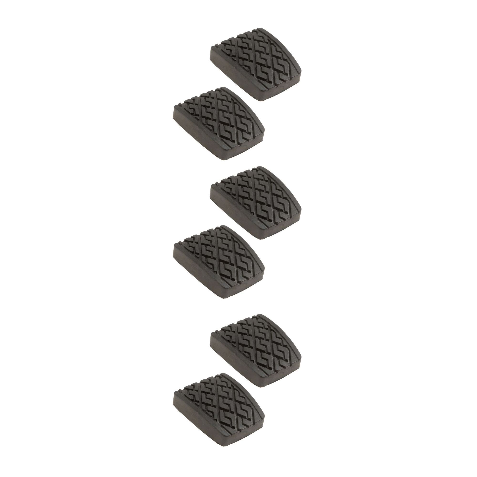 6 PCS - Brake Pedal Pads Set For 1975-87 Corolla 1985-95 MR2 1980-88 Tercel