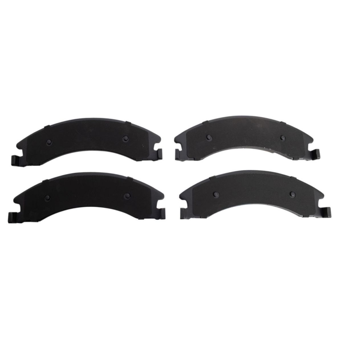 For 2008 Ford E-150 Econoline Standard Cargo Van Rear Ceramic Brake Pad Set