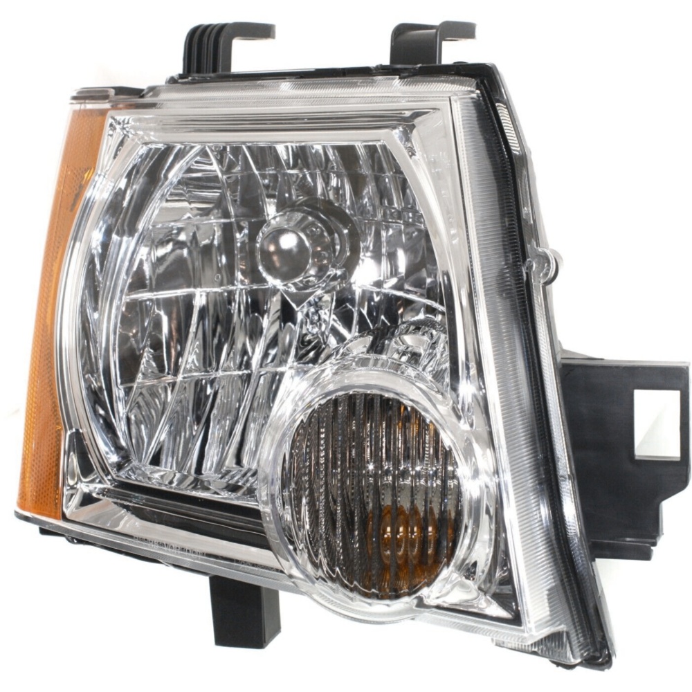 Headlight Set For 2005-2015 Nissan Xterra Left And Right With Bulb 2Pc