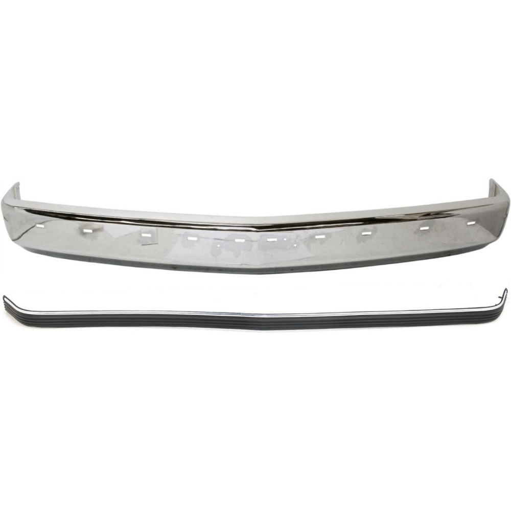 Bumper Face Bars Set Of 2 Front Chrome For Suburban GMC Yukon K1500 K2500 Pair